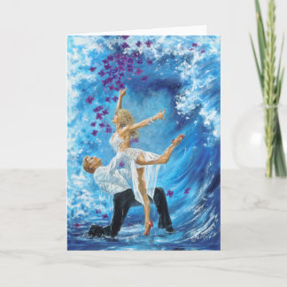 Blue Wave Card