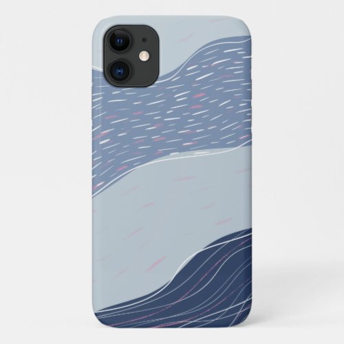 Blue Wave iPhone 11 Case