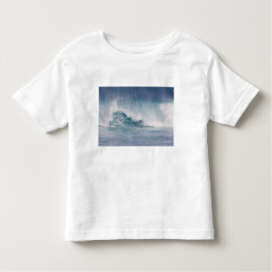 Blue wave crashing, Maui, Hawaii, USA 3 Toddler T-shirt