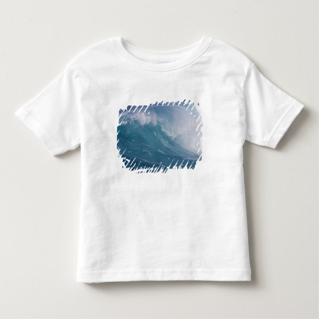 Blue wave crashing, Maui, Hawaii, USA Toddler T-shirt (Front)