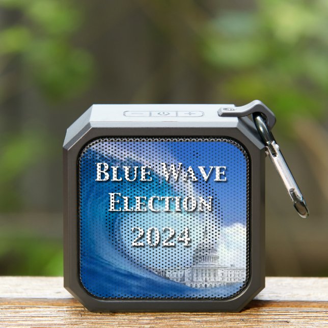 Blue Wave Election 2024 Bluetooth Speaker (Insitu(Outdoor))