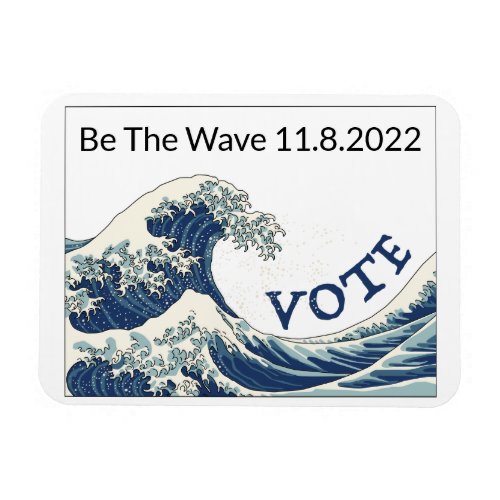 Blue Wave Get Out the Vote Magnet