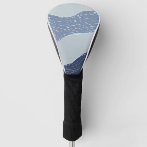 Blue Wave Golf Head Cover