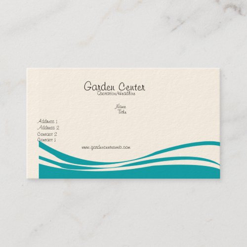 Landscape Garden Bird Sunflower Business Card Template