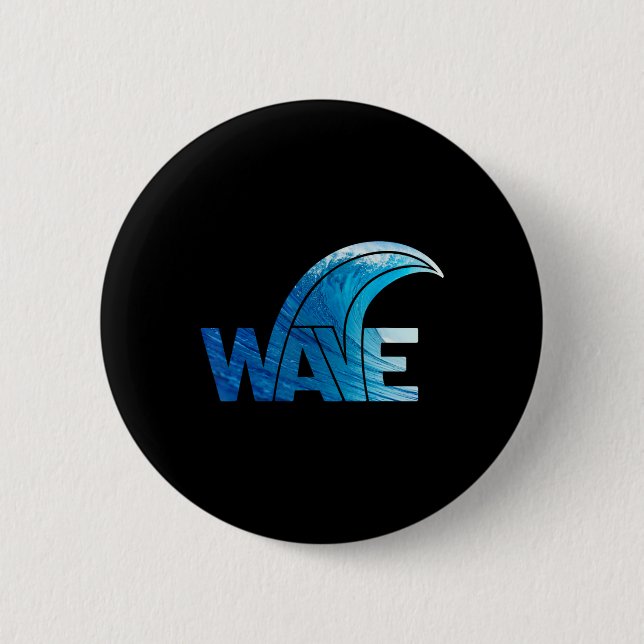 Blue Wave Vote Democratic President 2020 Resist Tr Button (Front)