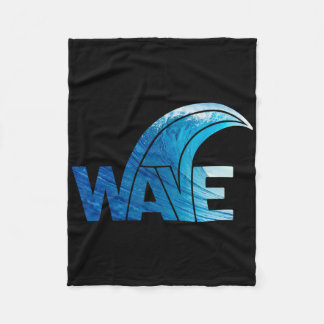 Blue Wave Vote Democratic President Resist Trump Fleece Blanket