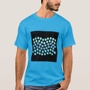 Blue Waves Men's Basic Dark T-Shirt