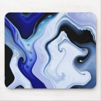Blue Waves Mouse Pad