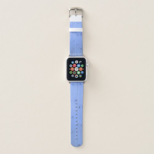 Blue Weathered Wood Yacht Crew Apple Watch Band
