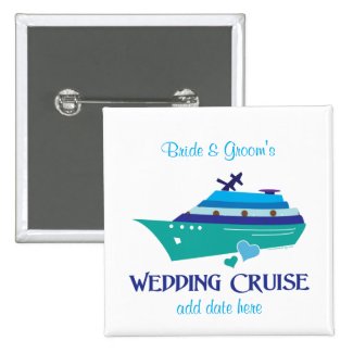 Wedding Cruise Pins