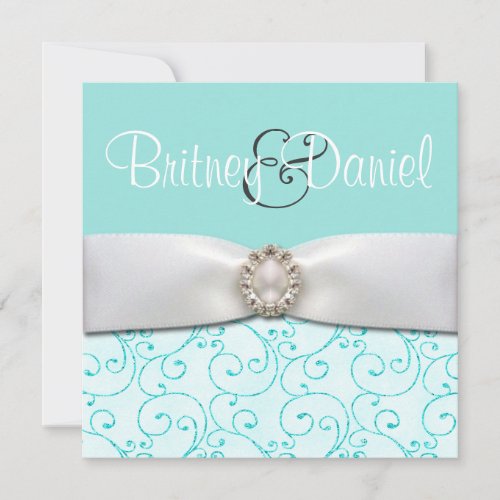 Blue Wedding Invitations