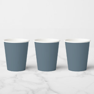 Blue Wedding Paper Cups