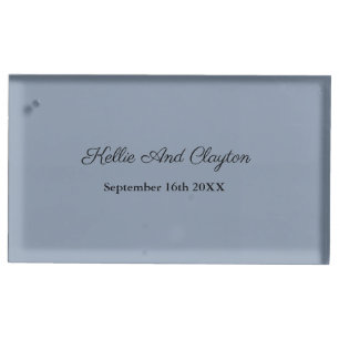 Blue Wedding Table Card Holder