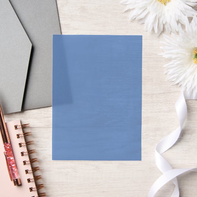 Blue Wedding Vellum Invitations (Wedding)