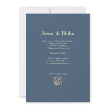 Blue wedding with Latticework Pattern