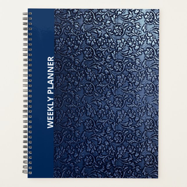 BLUE WEEKLY PLANNER (Front)