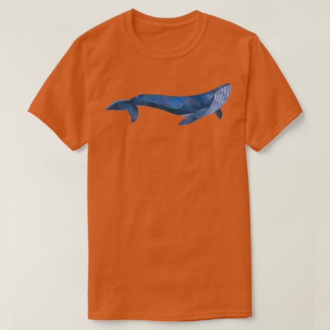 Blue Whale 46 T-Shirt (Design Front)