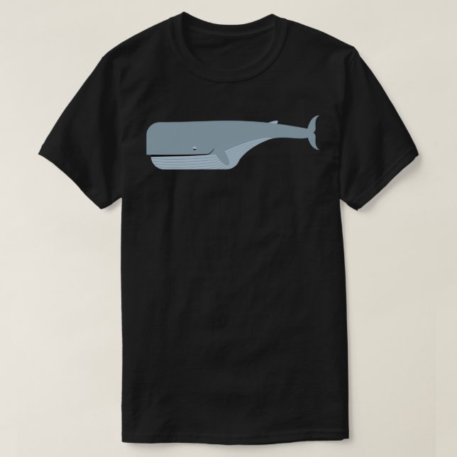 Blue Whale 54 2 T-Shirt (Design Front)