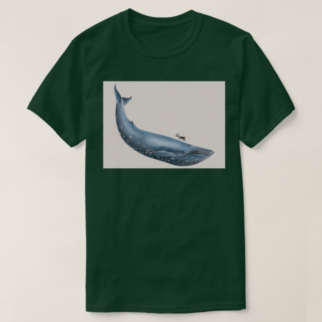 Blue Whale 70 T-Shirt (Design Front)