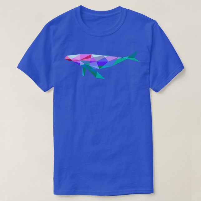 Blue Whale 78 T-Shirt (Design Front)