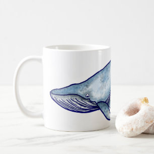 Blue Whale Coffee Mug