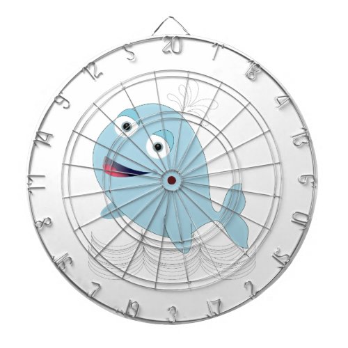 Blue Whale Dartboard