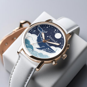 Blue Whale Dream Customized Watch