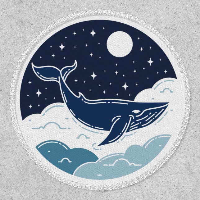 Blue Whale Dream Patch (Front)