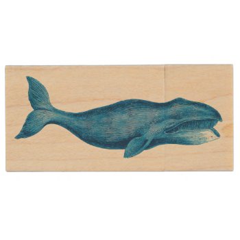 Blue Whale Flash Drive by hiway9 at Zazzle