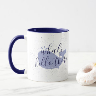 Blue Whale, Hello There Coffee Mug