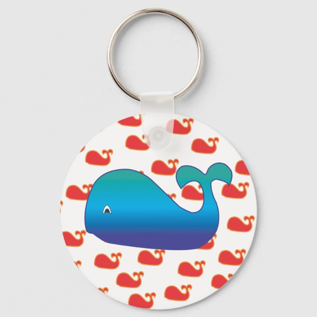 Blue Whale Keychain (Front)