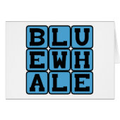 Blue Whale, Marine Mammal (Front Horizontal)