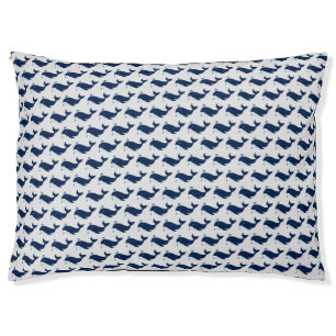 Blue Whale, Nautical Dog Bed