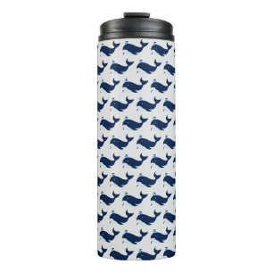 Blue Whale, Nautical Thermal Tumbler
