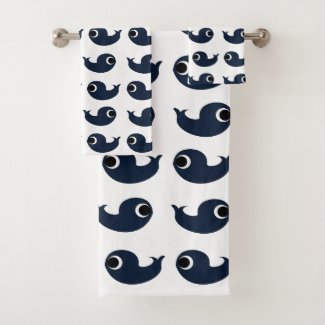 Blue Whale Ocean Coastal Decor