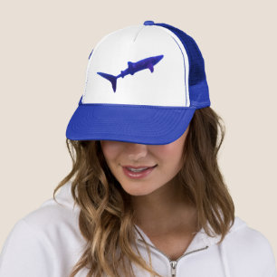 Blue Whale Shark Trucker Hat