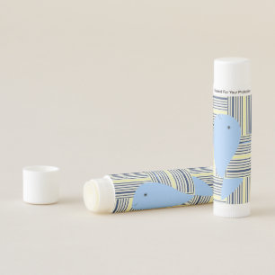 Blue Whale Stripe Lip Balm
