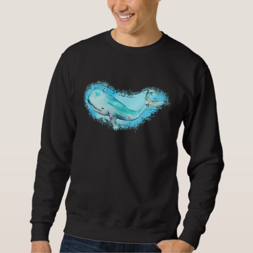 Blue Whale Sweatshirt