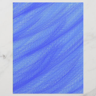 Blue Wheat Field Scrapbook Paper 2-Sided Page