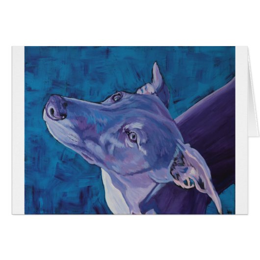 Blue Whippet Cards (Front Horizontal)