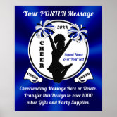 basketball cheer poster ideas