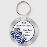 Cheerleading Party Favors, Megaphone and Pom Poms Keychain