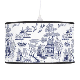 blue willow table lamps