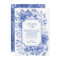 Blue White Chinoiserie Floral Porcelain Wedding