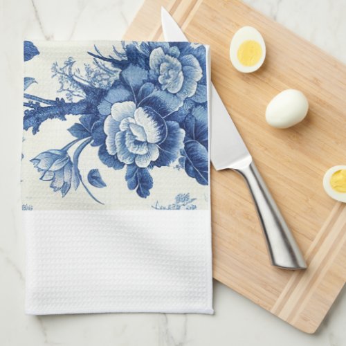 Blue  White chinoiseries Kitchen Towel