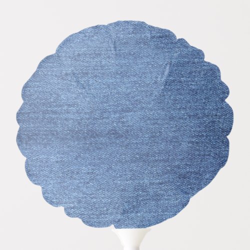 Blue White Denim Texture Look Image Balloon