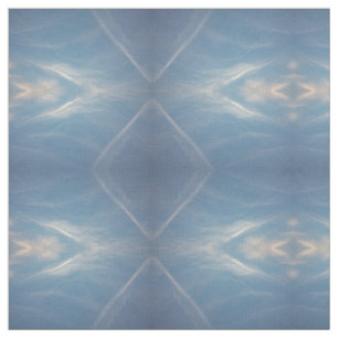 blue white diamonds in sky pattern, fabric