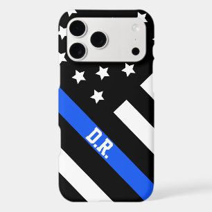 Blue White Flag Officer Cell Phone Case