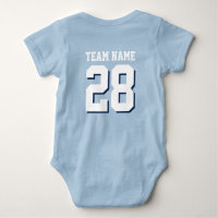 Custom Football Onesie,Baby Clothes Custom Name Number Personalized Design  Kids Infant Toddler Apparel Sports Fan Gifts