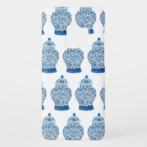 Blue  White Ginger Jar Case_Mate Samsung Galaxy S9 Case